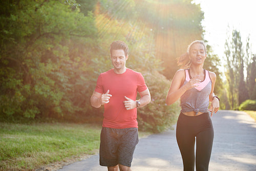 Having a partner make running is easier