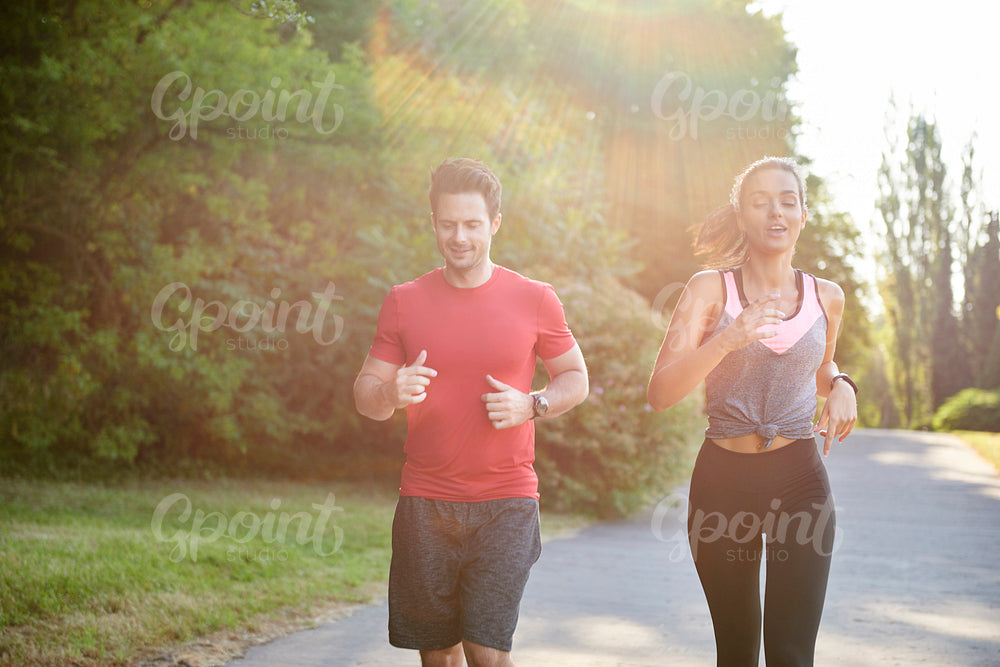 Having a partner make running is easier