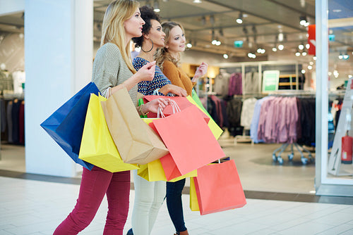 Girls love shopping so much